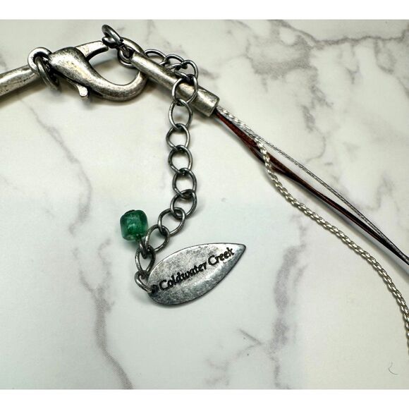 Abalone, Pearl, Wood  & Glass Multistrand Necklace - Coldwater Creek - Picture 5 of 6